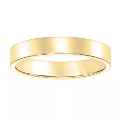 Flat Comfort Fit Polished Band (4mm)