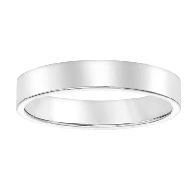 Flat Comfort Fit Polished Band (4mm)