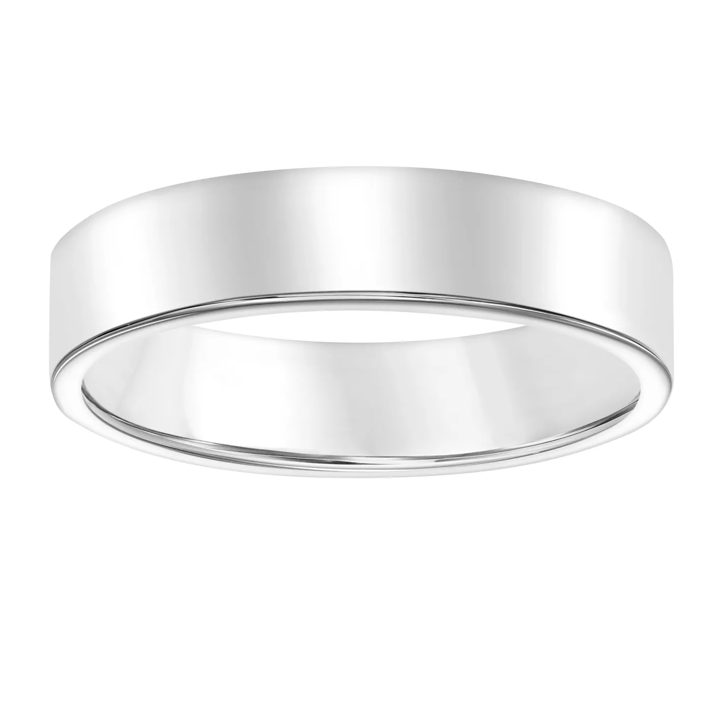 Flat Comfort Fit Polished Band (5mm)