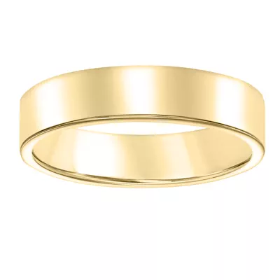Flat Comfort Fit Polished Band (5mm)