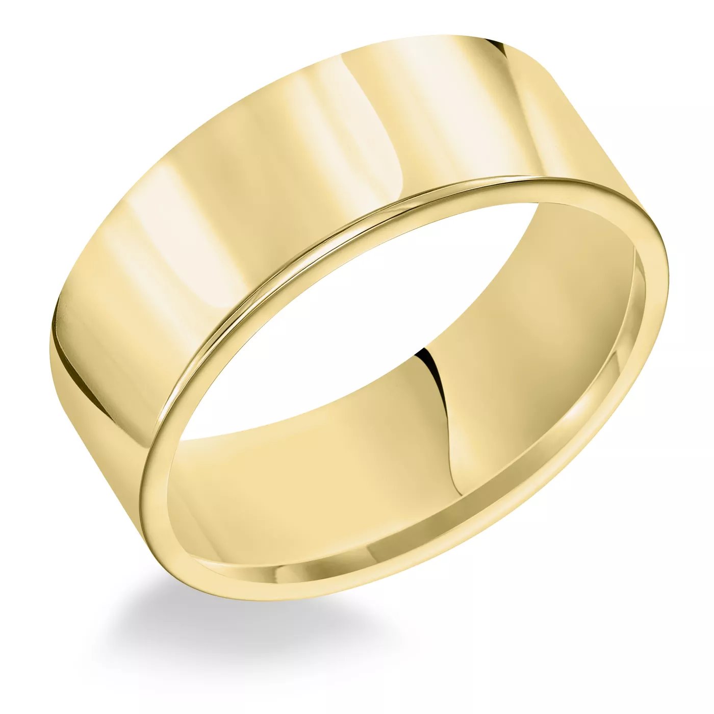Flat Comfort Fit Polished Band (7mm)
