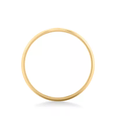 Low Dome Polished Band (4mm)