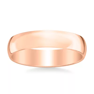 Low Dome Polished Band (5mm)