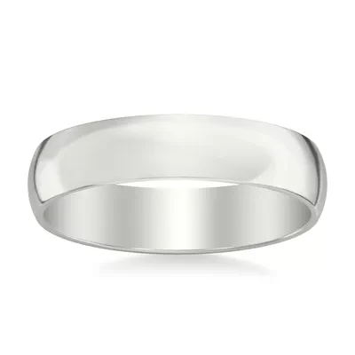 Low Dome Polished Band (5mm)