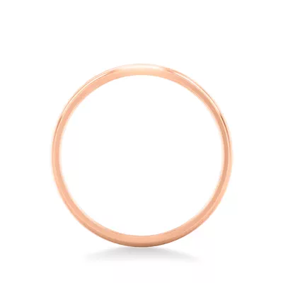 Low Dome Comfort Fit Polished Band (2mm)