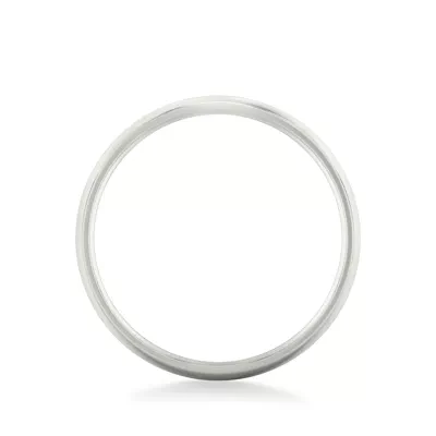 Low Dome Comfort Fit Polished Band (4mm)