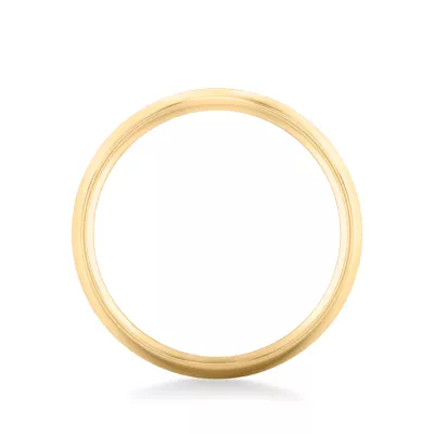 Low Dome Comfort Fit Polished Band (6mm)