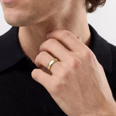 Low Dome Comfort Fit Polished Band (6mm)