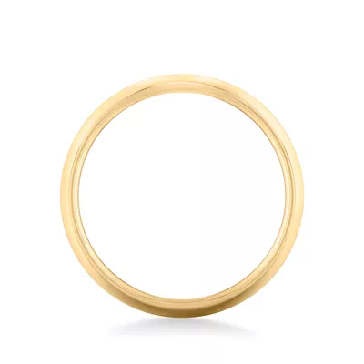 Low Dome Comfort Fit Polished Band (8mm)