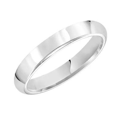 High Dome Comfort Fit Polished Band (4mm)