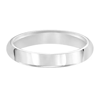 High Dome Comfort Fit Polished Band (4mm)
