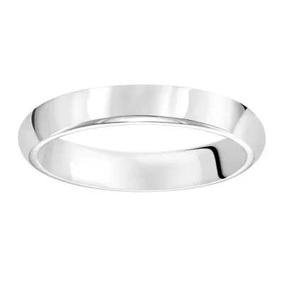 High Dome Comfort Fit Polished Band (4mm)