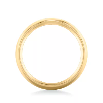 High Dome Comfort Fit Polished Band (6mm)