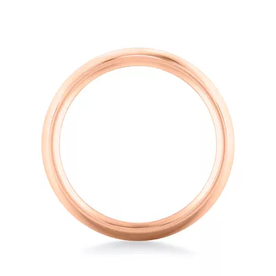 High Dome Comfort Fit Polished Band (7mm)