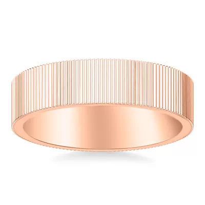 Fluted Band (6mm)