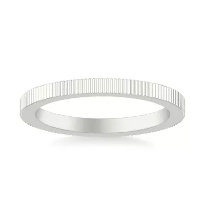 Fluted Band (2mm)