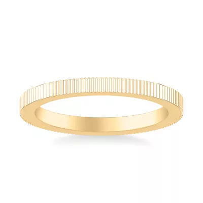 Fluted Band (2mm)