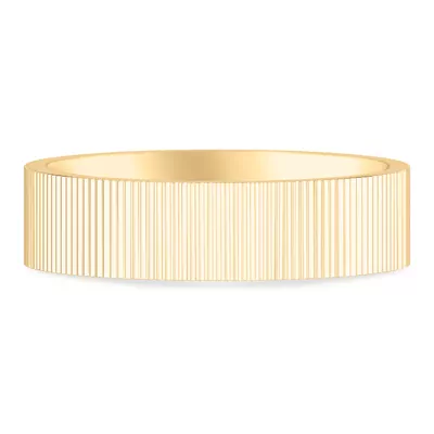 Fluted Band (6mm)