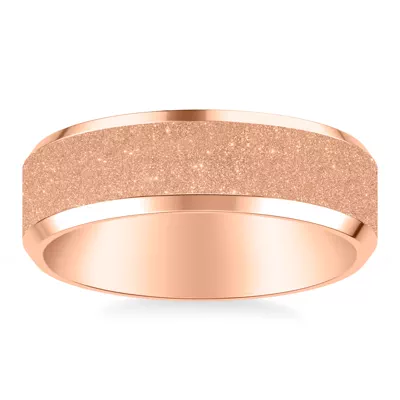 Astra Textured Bevel Band (7mm)
