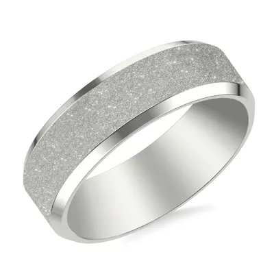 Astra Textured Bevel Band (7mm)