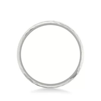 Geometric Hammered Band (4mm)