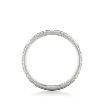 Geometric Hammered Band (3mm)
