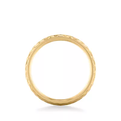 Geometric Hammered Band (3mm)