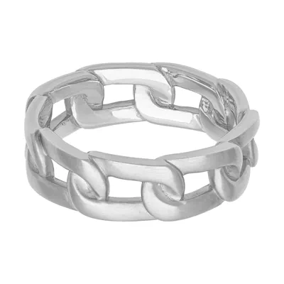 Brushed Horizontal Link Band (7mm)