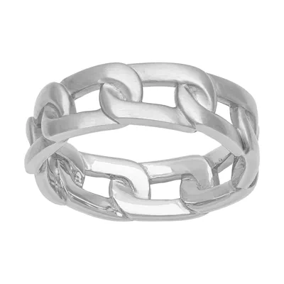 Brushed Horizontal Link Band (7mm)