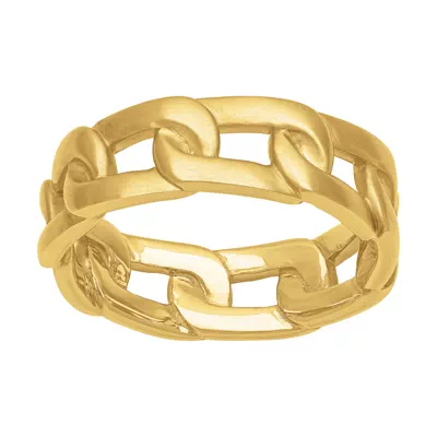 Brushed Horizontal Link Band (7mm)