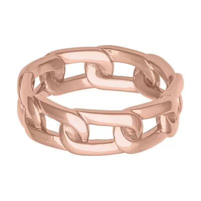 Polished Horizontal Link Band (7mm)