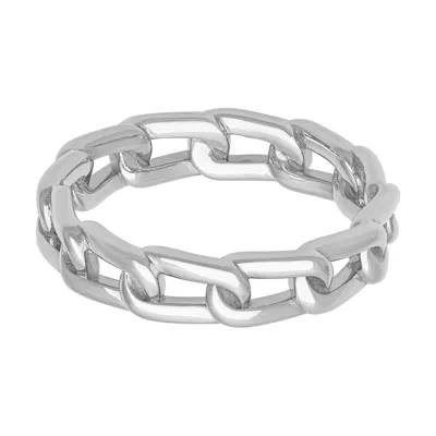 Polished Horizontal Link Band (5mm)