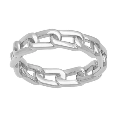 Polished Horizontal Link Band (5mm)