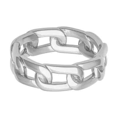 Polished Horizontal Link Band (7mm)