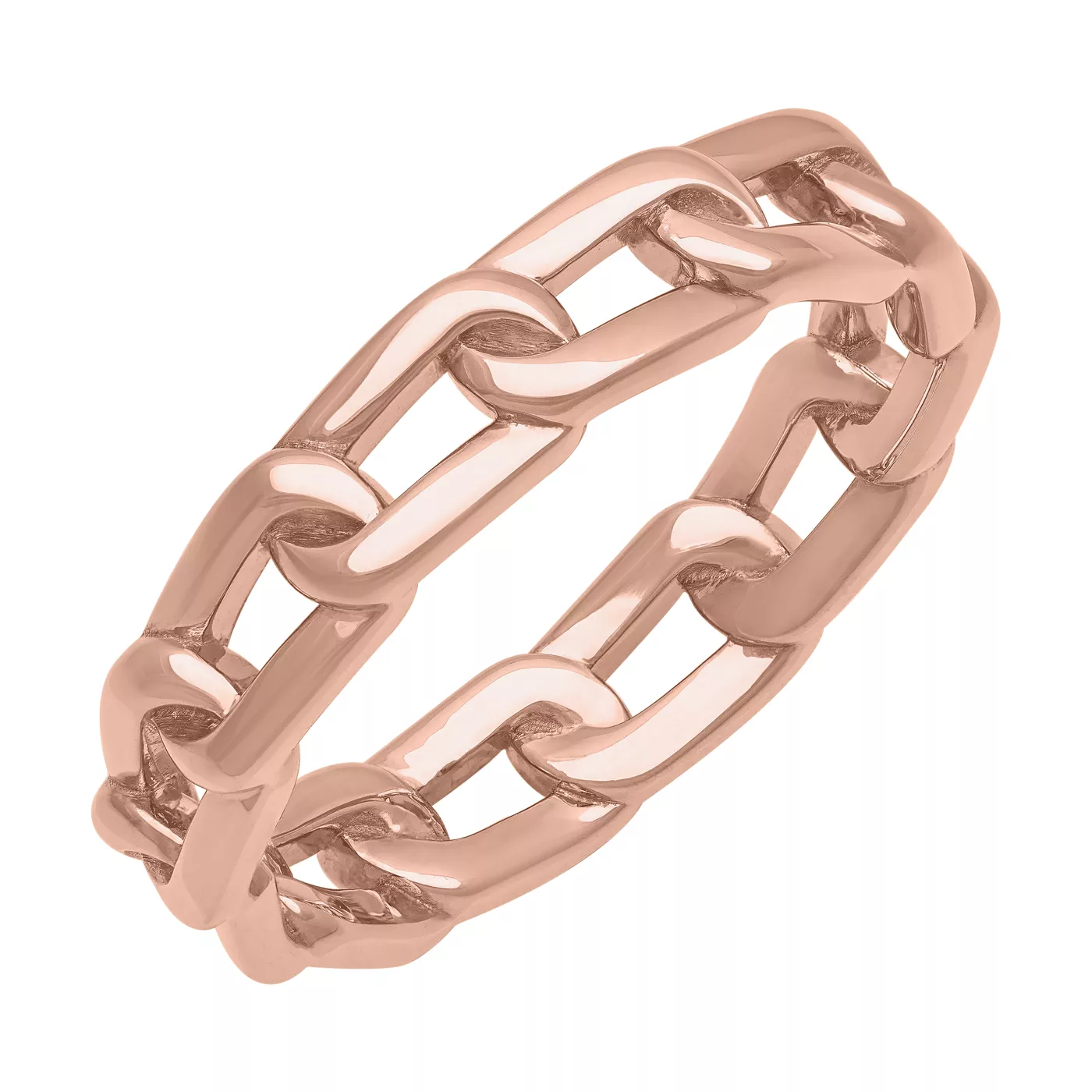 Polished Horizontal Link Band (5mm)