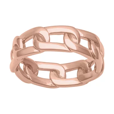 Polished Horizontal Link Band (7mm)