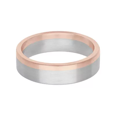Two-Tone Asymmetrical Fusion Band (6mm)