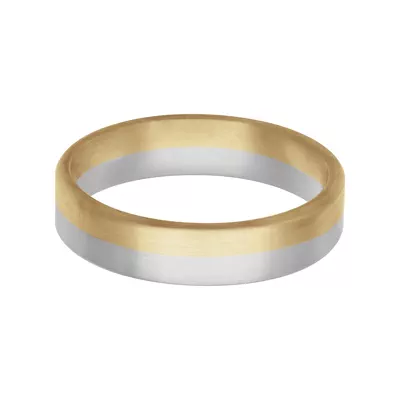 Two-Tone Inlay Fusion Band (5.5mm)