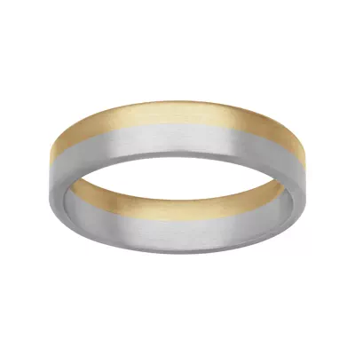 Two-Tone Inlay Fusion Band (5.5mm)