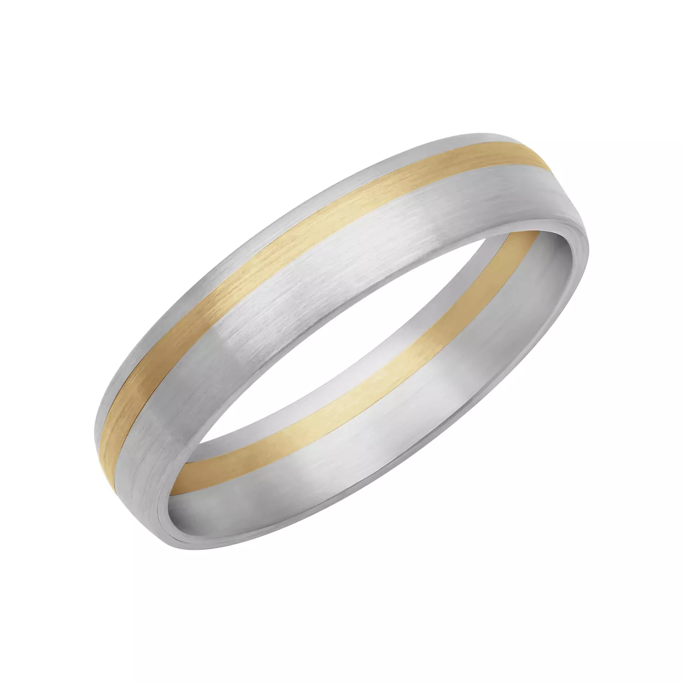 Two-Tone Asymmetrical Fusion Band (4.5mm)