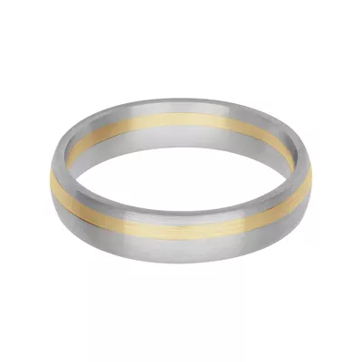 Two-Tone Asymmetrical Fusion Band (4.5mm)