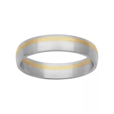 Two-Tone Asymmetrical Fusion Band (4.5mm)