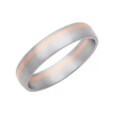 Two-Tone Asymmetrical Fusion Band (4.5mm)