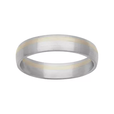 Two-Tone Asymmetrical Fusion Band (4.5mm)