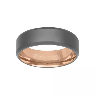 Matte Beveled Tantalum Band (7mm)