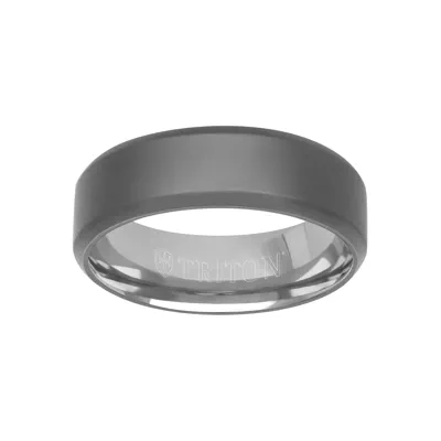 Matte Beveled Tantalum Band (7mm)