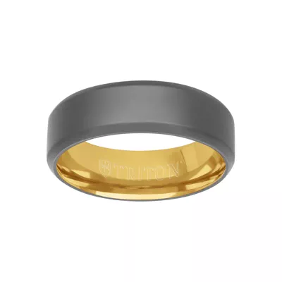 Matte Beveled Tantalum Band (7mm)