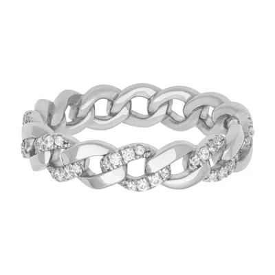 Diamond Halfway Curb Link Band (5mm)