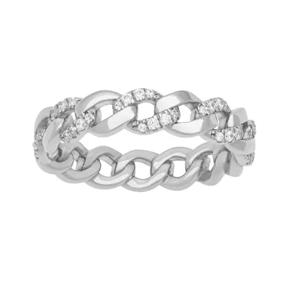 Diamond Halfway Curb Link Band (5mm)