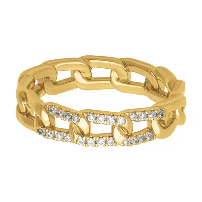 Horizontal Diamond Link Band (5mm)